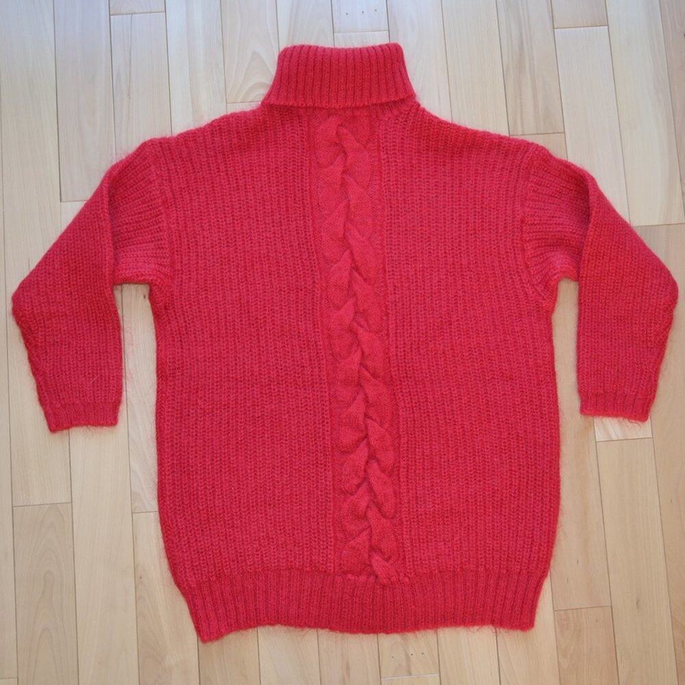 Vintage Express Tricot Mohair Wool Chunky Sweater
